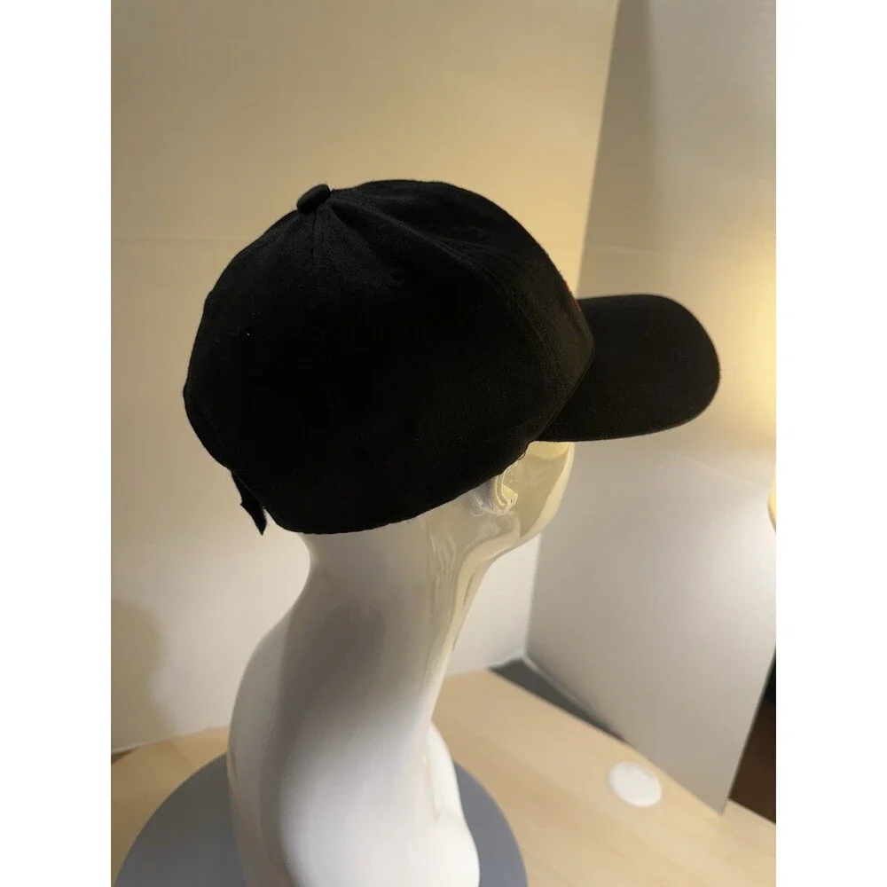 Spirit Brand NASA Hat Black Baseball Cap Cotton Strap-Back Hat Adjustable M
